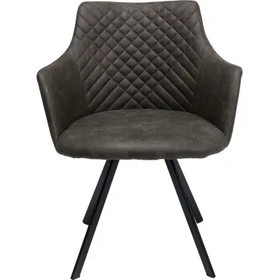 KARE DESIGN Swivel Chair Coco Anthracite