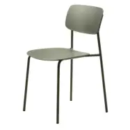 Kirkland matbordsstol - olivgröna och olivgröna ben