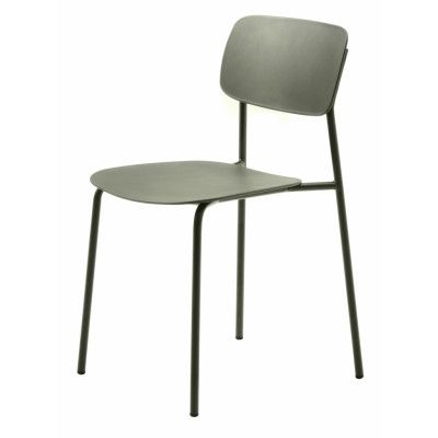 Kirkland matbordsstol - olivgröna och olivgröna ben