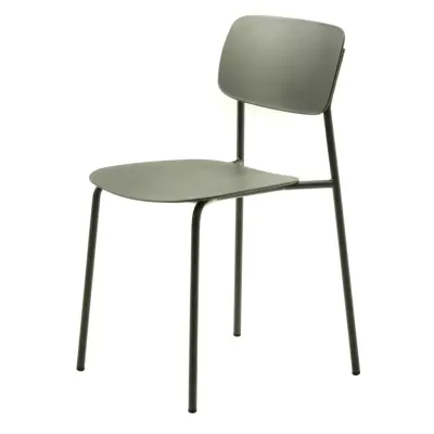 Kirkland matbordsstol - olivgröna och olivgröna ben