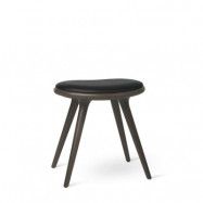 Mater - Low Stool H47 Sirka Grey Stained Beech