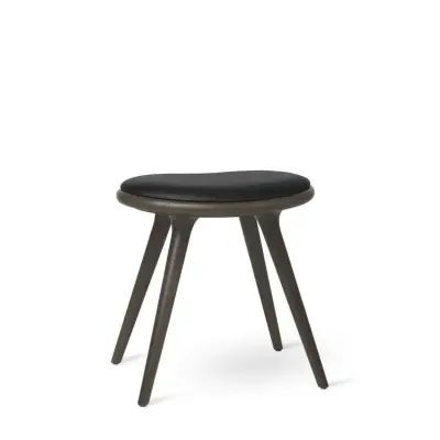 MATER - Low Stool H47 Sirka Grey Stained Beech