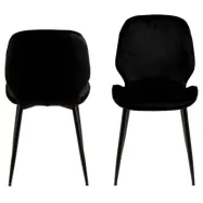 ACT NORDIC Femke Matstol - Svart Polyester och Svart Metall