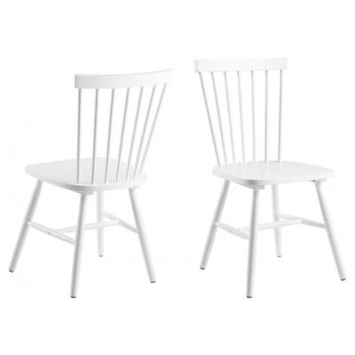 ACT NORDIC Riano matstol - vit björk