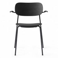Audo Copenhagen Co Chair matstol med armstöd Svart ek