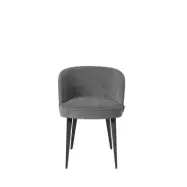 COSY LIVING Iddie matstol - kolsvart polyester