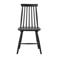 CREATIVE COLLECTION Gilli Matstol - Svart Gummitr&auml;