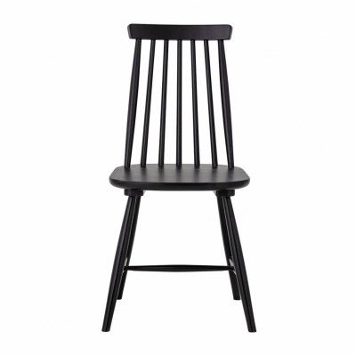 CREATIVE COLLECTION Gilli Matstol - Svart Gummiträ