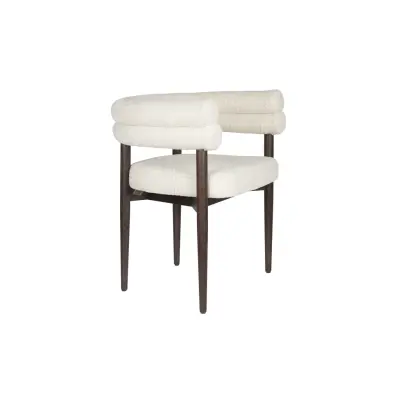 DUTCHBONE Matstol Sela Off White