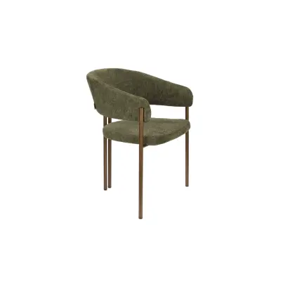 Dutchbone Stol Naida Grön