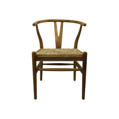 HSM COLLECTION Matstol Delilah naturlig teak/bananblad 50*41*78