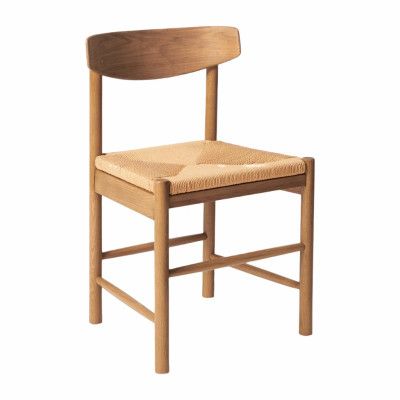 Stol Alma med flätat sits Ek