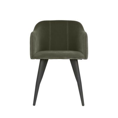 Pernilla Stol Sammet Grape Leaf