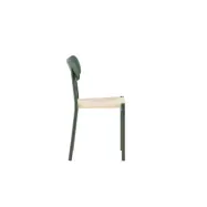 VENTURE DESIGN polly stol - järnben, naturfärgat rep (2-pack)