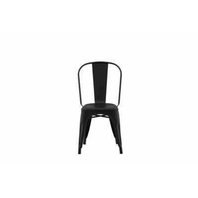 VENTURE DESIGN Tempe matstol - mattsvart stål