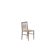 VENTURE HOME Enes Matstol - 2-pack - Stål Mocca / Beige Rep