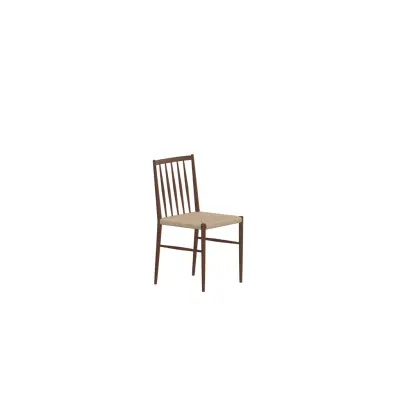 VENTURE HOME Enes Matstol - 2-pack - Stål Mocca / Beige Rep