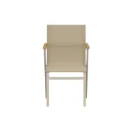 VENTURE HOME Mexico Dining Matstolar 6-pack - Beige/Teak