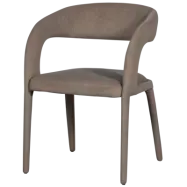 WOOOD ARMS MATSALSSTOL FILT BRUN