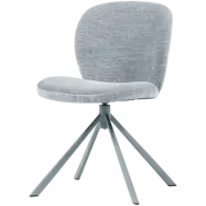 WOOOD Femke Matstol Chenille Blå