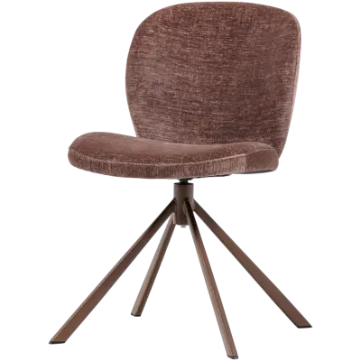 WOOOD Femke Matstol Chenille Brun