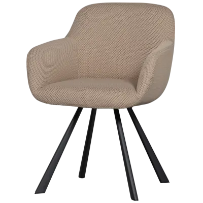 WOOOD JUNO MATSALSSTOL MED NÄT NATURLIG