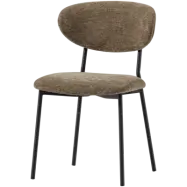 WOOOD Kjeld Matstol Chenille Texturerad Grön