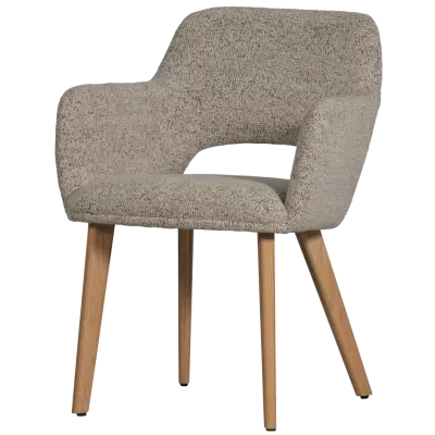 WOOOD MURAT MATSSTOL NATURLIG MED TRÄ NATURLIGT