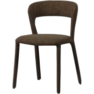 WOOOD Noble Matstol Mörkbrun Melange