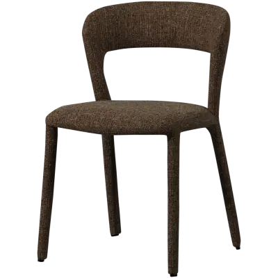 WOOOD Noble Matstol Mörkbrun Melange