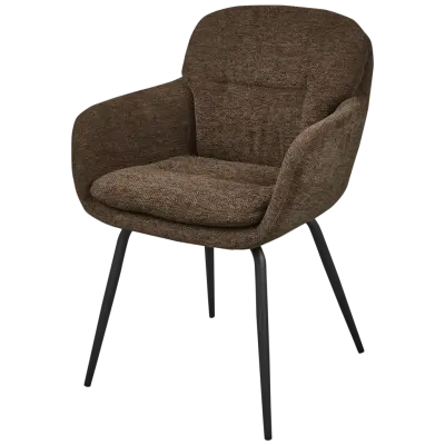 WOOOD RUNA MATSALSSTOL CHENILLE VARMBRUN