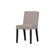 WOOOD Tessel matstol - &auml;kta boucl&eacute;tyg och svart bok