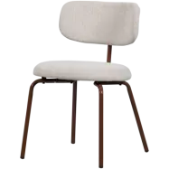 WOOOD TRAVIS MATSALSSTOL OFF WHITE