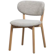 WOOOD UDAR MATSSTOL MED TRÄRAM NATURLIG