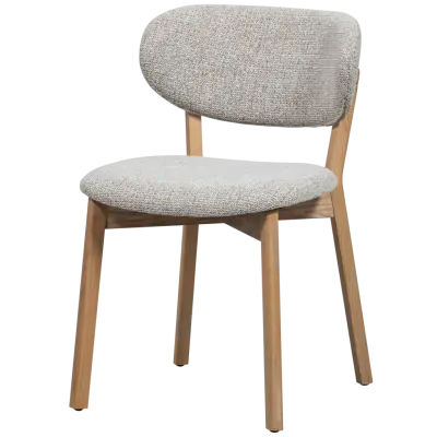 WOOOD UDAR MATSSTOL MED TRÄRAM NATURLIG