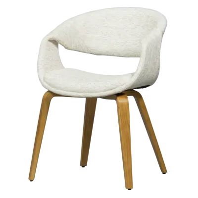 WOOOD YOSSI MATSALSTOL NATURLIG MED TRÄ NATURLIGT