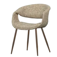 WOOOD YOSSI MATSSTOL SAND MED KOPPARMETALLBEN