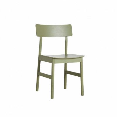 WOUD Pause Matstol - Grön Ask