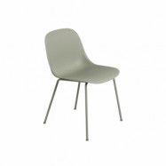 Muuto Fiber Stol Tube Grön Grön
