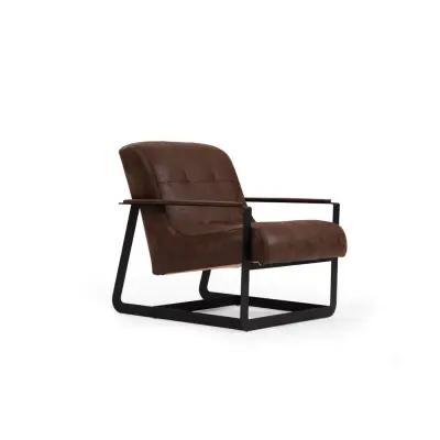 NORDVÄRK Darius - Brun Wing Chair