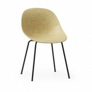 Normann Copenhagen Mat Chair stol Hemp-black steel
