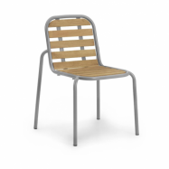 Normann Copenhagen Vig Chair Robinia stol Grey