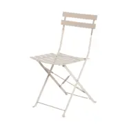 Stol Strada utomhus Beige 2-pack