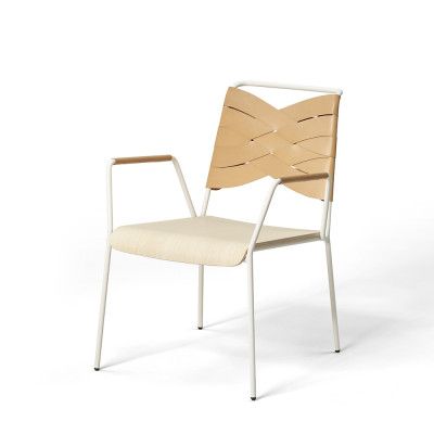 Designtorget Stol Torso Lounge ash/natural