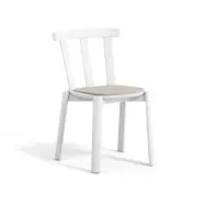 Stolab Alt stol klädd sits björk Hallingdal 65-103 grey/beige-vit 21
