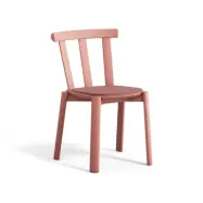 Stolab Alt stol klädd sits björk Vidar 4, 633 pink-malva 27