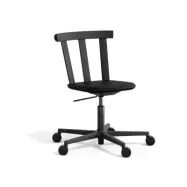 Stolab Alt stol snurrstativ klädd sits ek Elmotique 99001 black-mattsvart 99