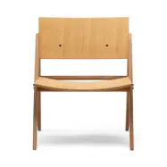 WE DO WOOD Lilly's Chair barnstol - naturlig ekfanér