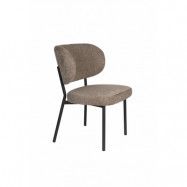 WHITE LABEL LIVING Sanne stol Brownie