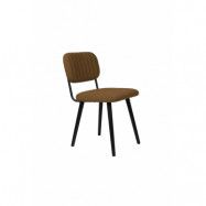 WHITE LABEL LIVING stol Jake Ochre Bouclé